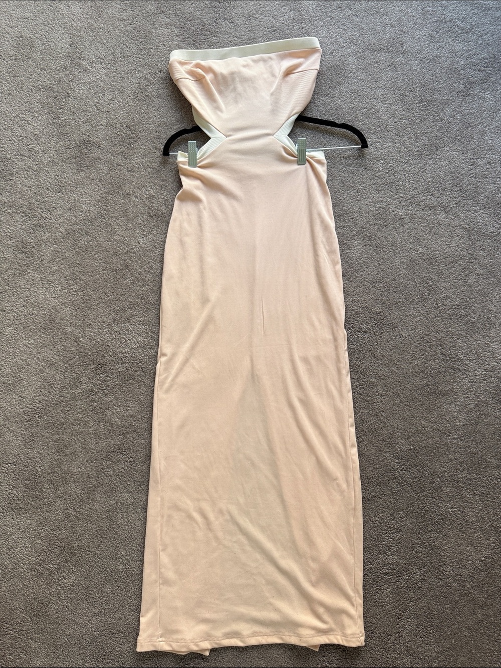 Princess Polly Blush Strapless Maxi Dress